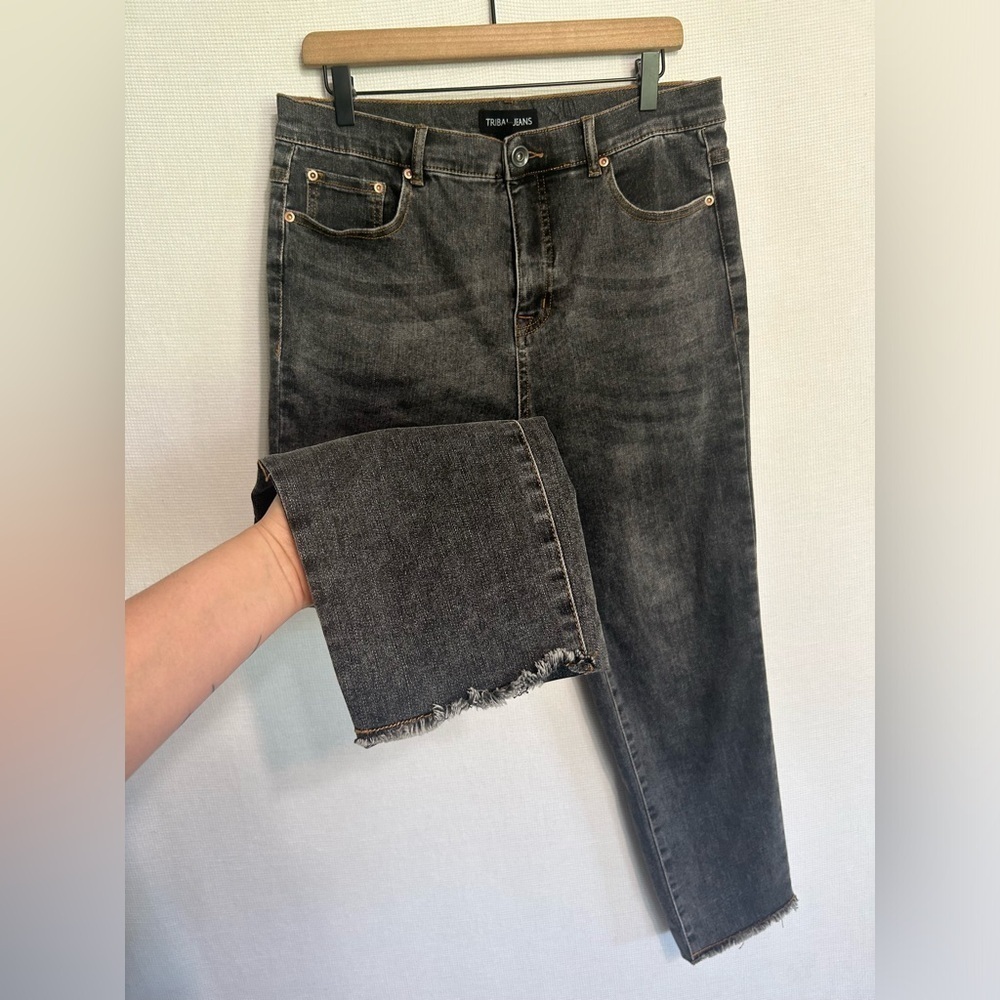 Tribal jeans high waisted raw hem - Picture 6 of 6